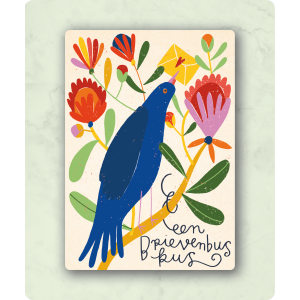 Postkaart Een brievenbuskus Claire van Heukelom